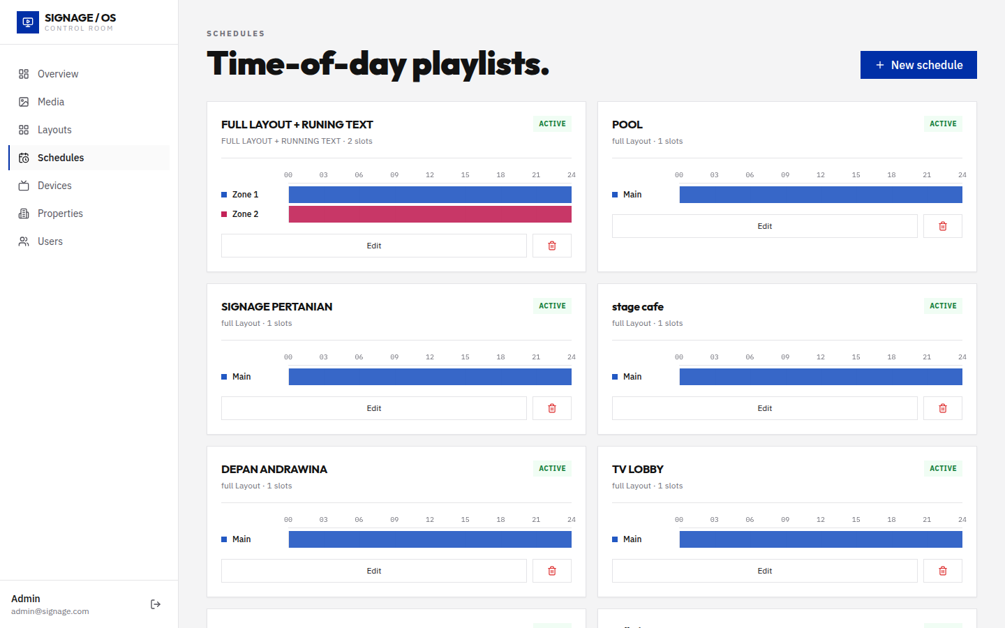 Schedule Manager